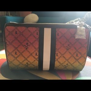 L.A.M.B. By Gwen Stefani signature cosmetic bag